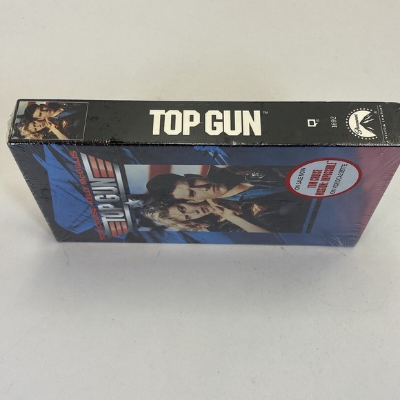 1996 Paramount SEALED VHS TOP GUN (1986) Tom Cruise Watermarks - Picture 6 of 9